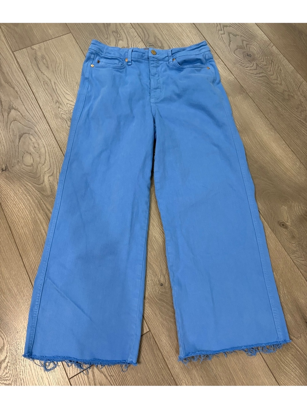 Judy Blue Garment Dyed Wide Leg Crop Size 11/30